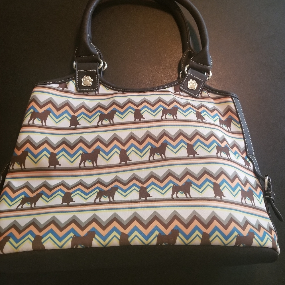 Bradford exchange dog silhouette purse